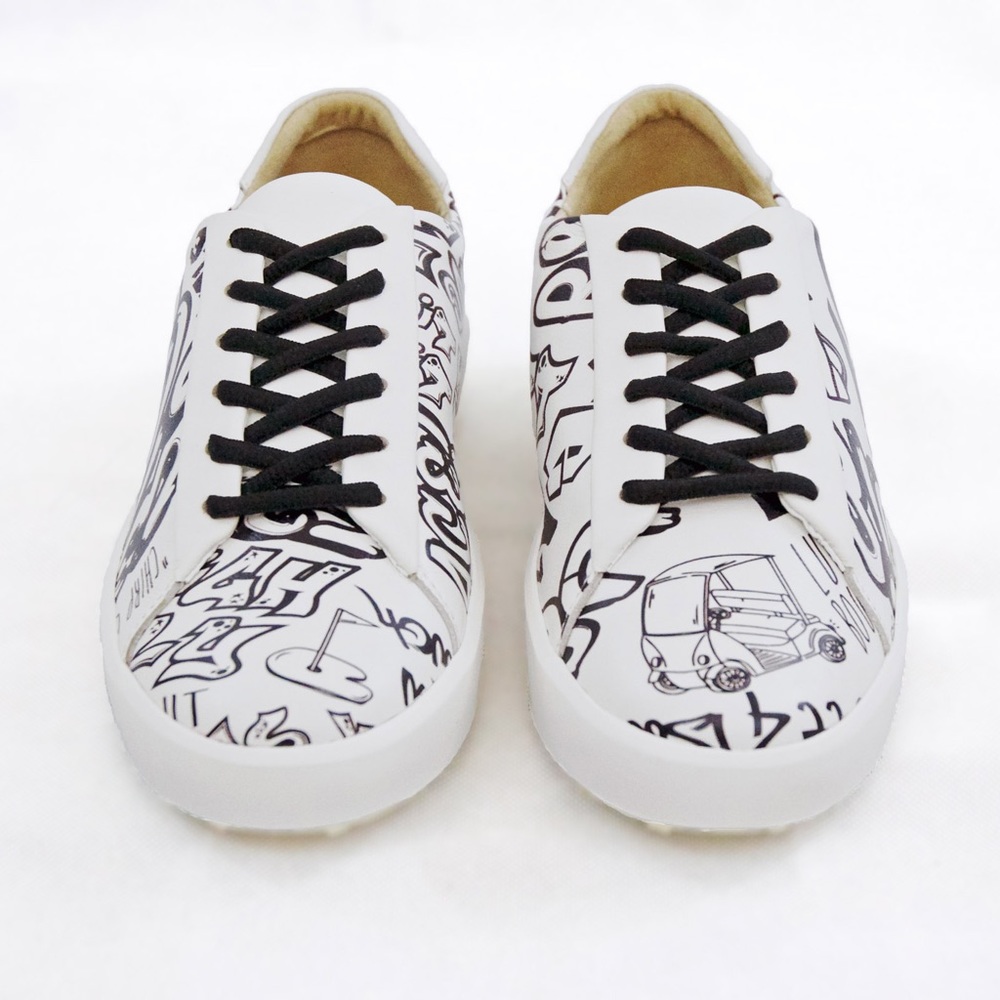 Premium Leather waterproof golf/casual sneakers brand new with tags in the box.